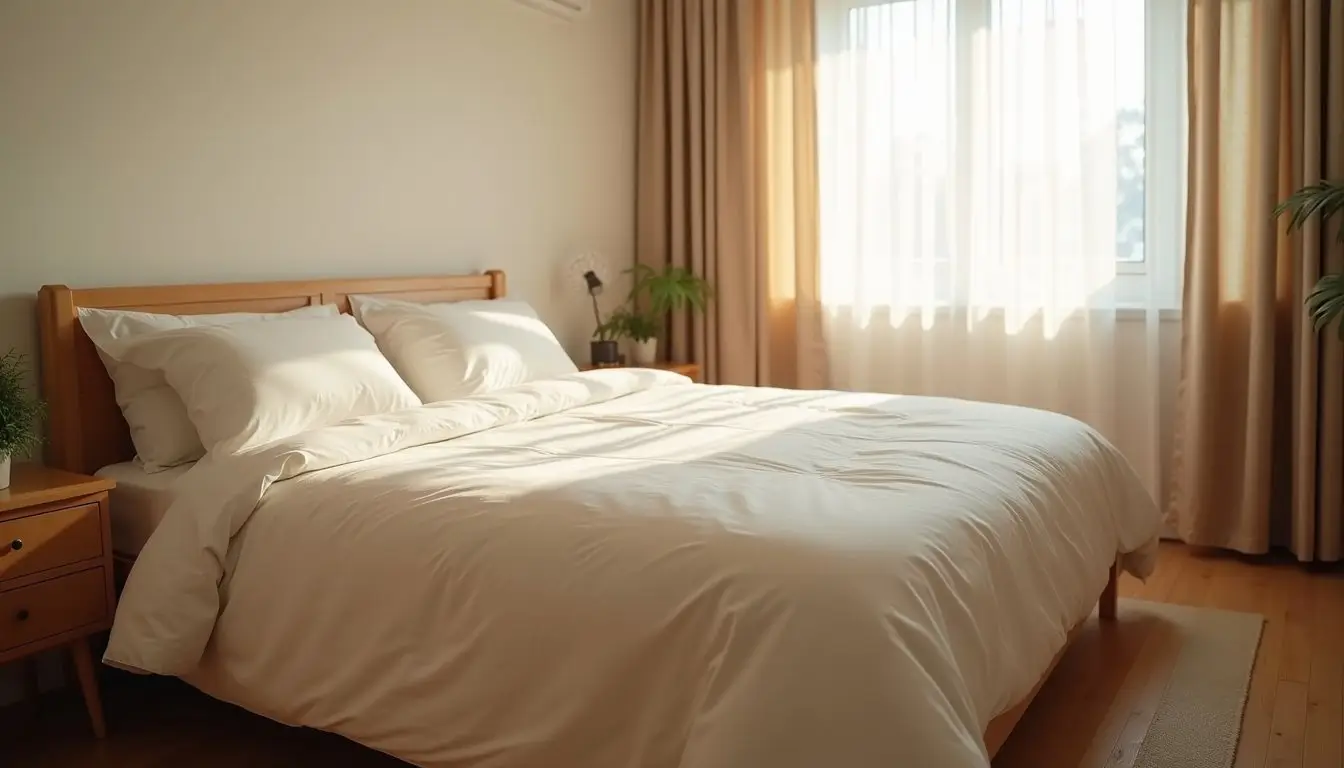 A bedroom in an inpatient facility for Men