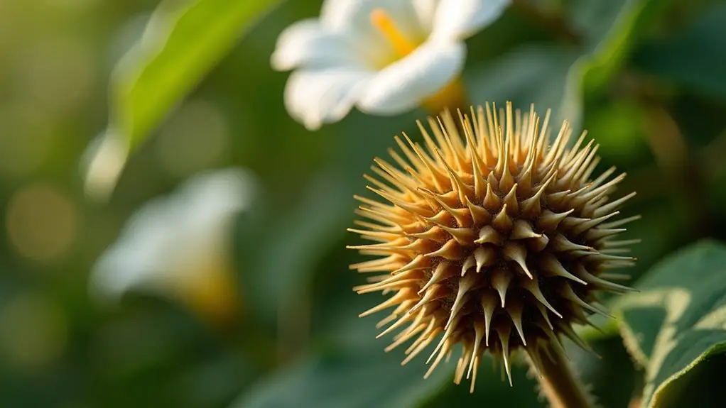 spiny distinctive seed bearing divergent