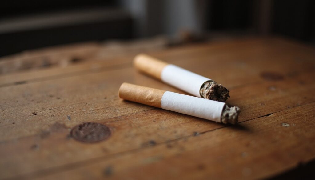 diminished nicotine buzz due tolerance