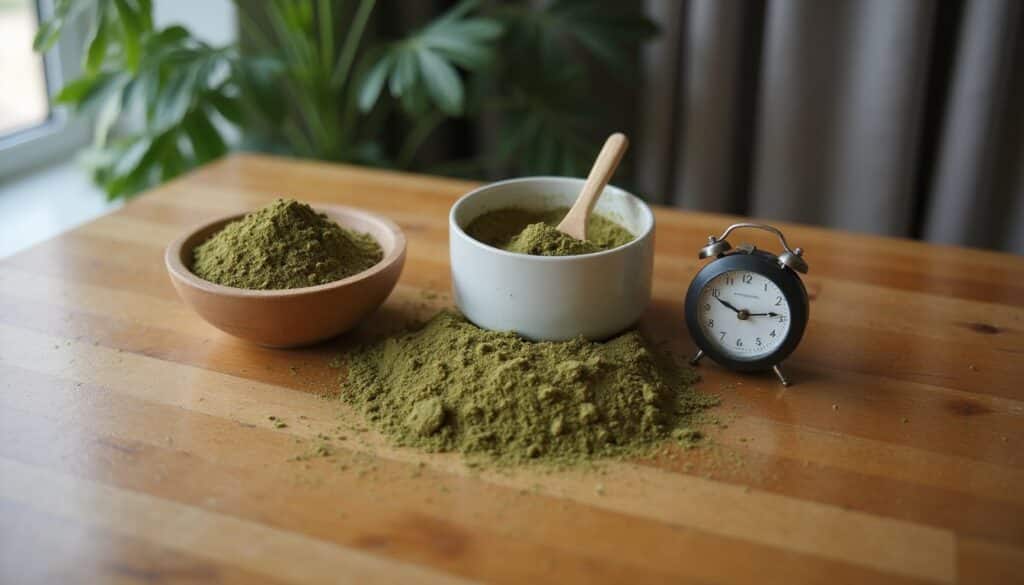kratom effects duration varies