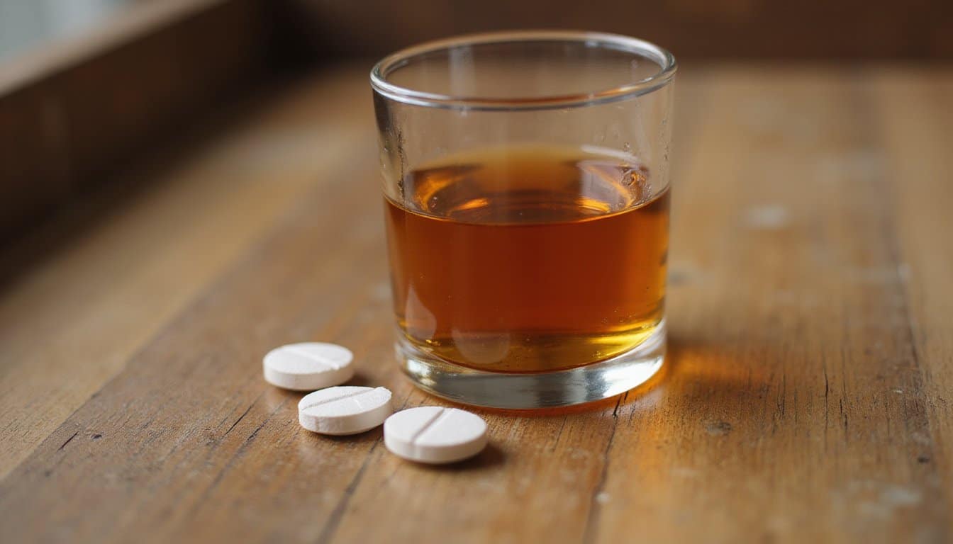 alcohol and prednisone caution advised