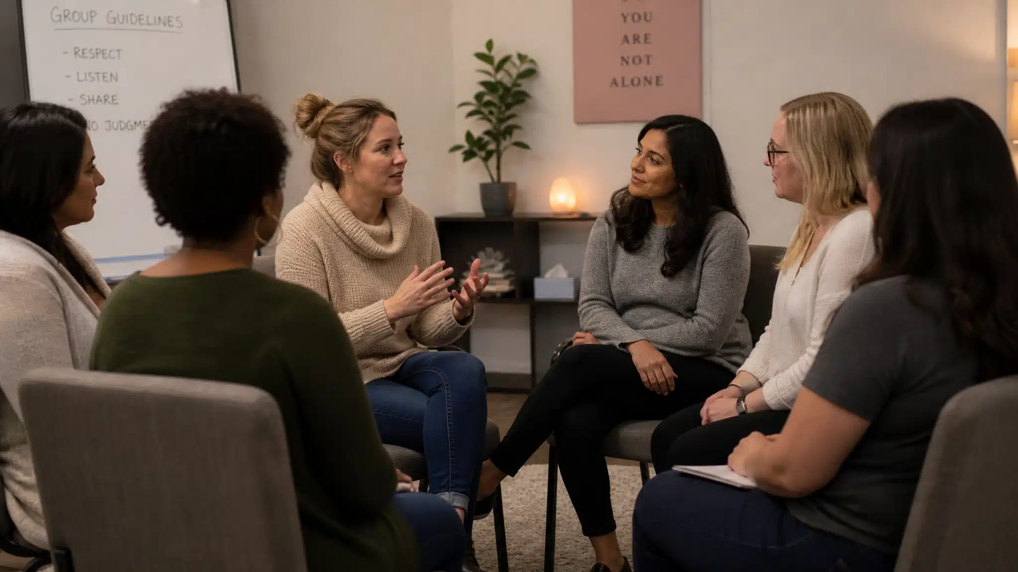 treatment goals addressed through emotion