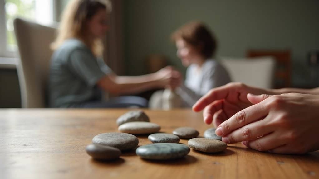 objects externalize emotions physically